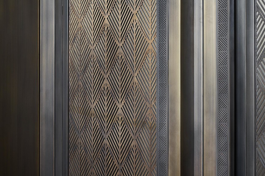 A close up of a wall.